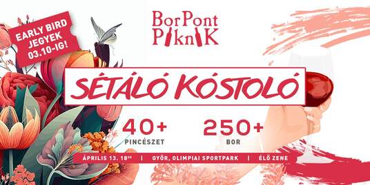 BorPont Piknik Sétáló Kóstoló 2024