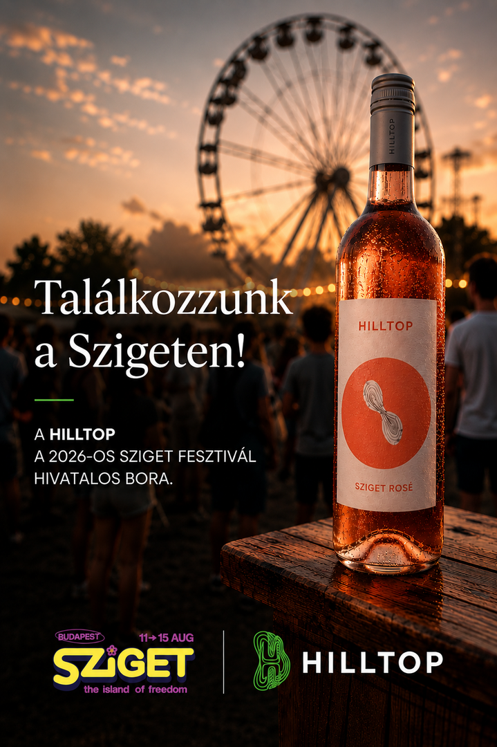 Hilltop Becomes the Official Wine Partner of Sziget Festival 2026